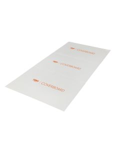 Tebo lightweight plastic channel coverboard for wall and floor protection