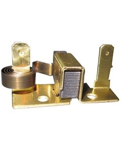 Genuine replacement carbon brush assembly with integrated holder for Collomix Xo 1 HF and Xo 1 M hand mixers for quick and easy motor maintenance