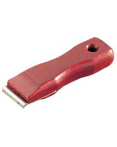 Professional heavy-duty xbau wood scraper featuring a durable steel blade and an ergonomic handle, compatible with PAR-214000 replacement blades.