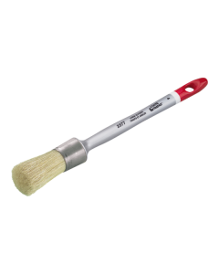 Professional L'Outil Parfait all-purpose round brush from xbau, featuring a mix of natural and synthetic bristles and a durable plastic handle.