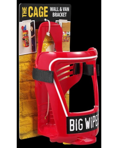 Big Wipes adjustable cage bracket for wall and van mounting