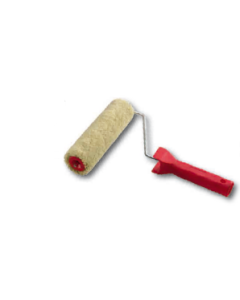 Durable exterior painting roller with a polypropylene frame, featuring beveled edges and high-tear resistance fabric, available at xbau.
