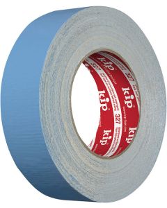 A roll of Kip® 327 DUO cover tape, showing its durable plastic-coated fabric construction and double-sided adhesive surface designed for securing protection materials to masonry.