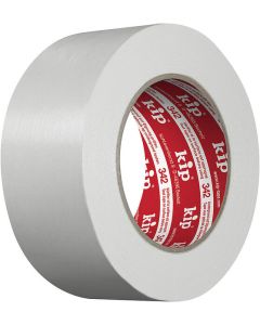 A roll of Kip® 342 fabric carpet tape, featuring a durable double-sided adhesive fabric core designed for the permanent installation of floor coverings and carpet tiles.