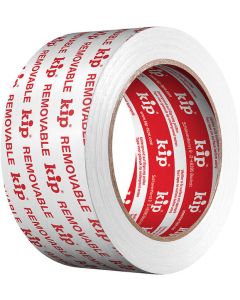 A roll of Kip® 362 high-quality fixing tape, featuring its smooth and flexible PVC construction designed for securing protective fleeces and covering materials during construction.