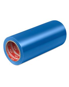 Kip® 3813 fully self-adhesive protective foil, showing its broad-surface application on glass and flooring to provide a secure barrier against paint, plaster, and cleaning agents.