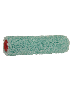 Professional 110 mm Microliss' HD 6 paint roller from xbau, featuring 6 mm high-density microfiber for a compact finish, strong opacity, and smooth application on fine surfaces.