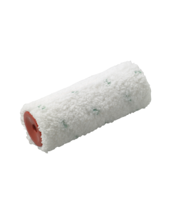 Professional 110 mm xbau microfiber paint roller with a 30 mm diameter and 6 mm polyester fibers, designed for gloss paint and a fine-grained finish.