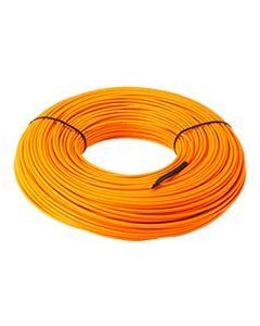 Installation of Warmup Snow Melting Cables across a driveway area before the final pour, showing the durable heating wire laid out for maximum coverage under concrete or asphalt.