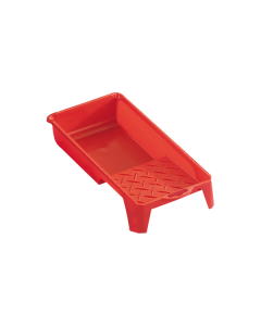 Professional small-sized rectangular plastic paint tray made of durable polypropylene, measuring 130 x 270 mm for precise painting tasks.