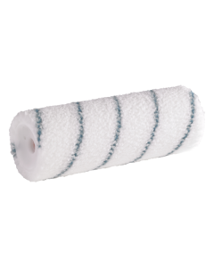 Professional PAR-2867 180 mm non-drip paint roller with a polypropylene frame, featuring a grained texture finish, beveled edges, and mark-free curved cover.