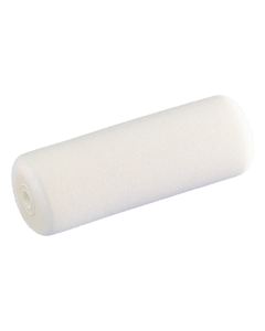 Professional 180mm polyester foam paint roller featuring a 65mm diameter, rounded sides, and a sturdy polypropylene frame, from xbau.