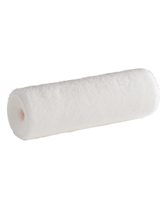 Professional non-drip paint roller from xbau, featuring a curved cover design with beveled edges and reversed internal fabric for a seamless, mark-free finish.