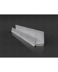 Professional plasterboard edging bead with integrated PE dilatation tape and a protective lip, designed for seamless finishing and flexible joints between 12.5mm boards and window or door frames.