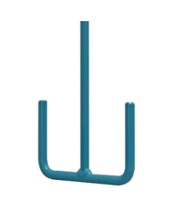 Collomix AR high-shear mixing paddle designed for lump-free processing of viscous bitumen coatings and sticky waterproofing sealants
