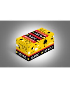 BIG WIPES HEAVY DUTY PRO+ dual-sided cleaning wipe in sachet