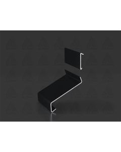 Aluminum joint connector set for the BD 40 DRIP balcony profile, bridging the expansion gap between profile sections to ensure a continuous drip edge and professional finish.