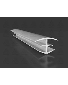 Universal EPDM rubber movement joint covering profile for ETICS expansion joints, designed for aesthetic finishing and weather protection in straight and corner sections.