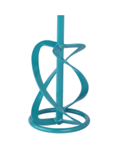 Collomix MKN professional mixing paddle with triple-blade geometry for intensive downward mixing of gypsum plasters and creamy construction materials