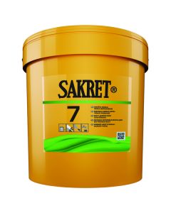 Interior view of a modern living space being finished with SAKRET 7 matte acrylic paint, showing a smooth, non-reflective finish on drywall and concrete surfaces.