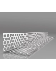 High-perforation closing profile for ventilated cladding systems, designed to secure ventilation gaps against rodents while ensuring maximum airflow.