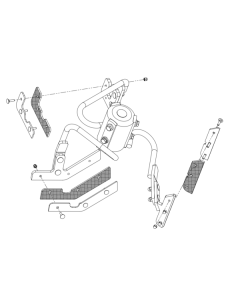 Collomix Terrazzo Tool Upgrade Kit for TMX 1000 and TMX 1500 forced action mixers, featuring reinforced mixing components for high-density terrazzo mixtures