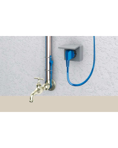 Warmup frost protection heating cable with integrated thermostat for metal and plastic water pipes at xbau.