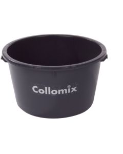 High-quality German-made mortar buckets specifically designed for seamless use with Collomatic mixing machines