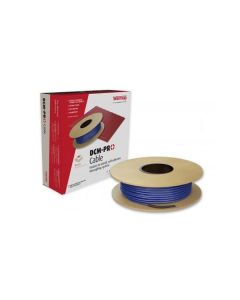 Warmup DCM-PRO heated decoupling system with customizable heating cable and anti-fracture membrane for tile protection at xbau.