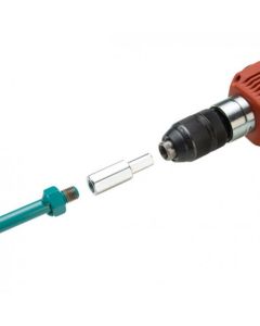 Thread adapter for power drill - to M 14