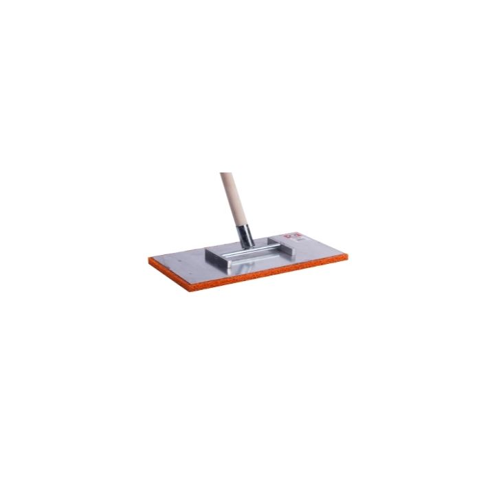 Float with rubber sponge and handle