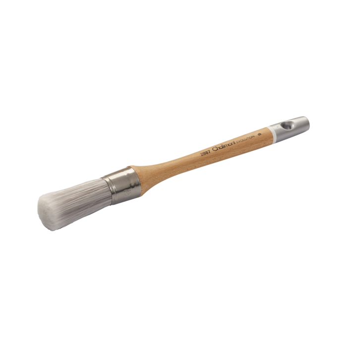 PAR-2887 / Round brush aquasilver