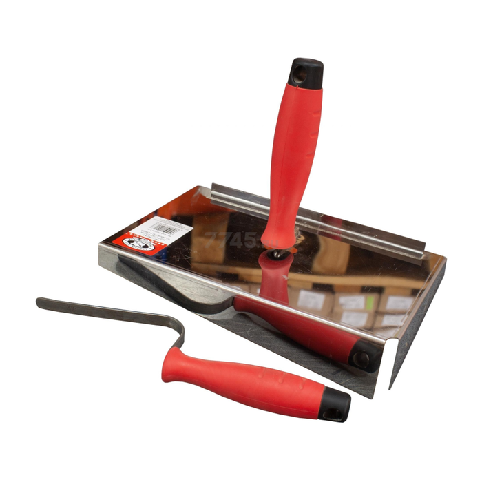 Tool to grouting two-component handle