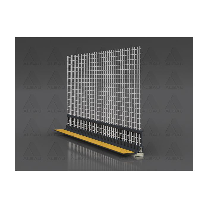 EW 3D 09 / 3D window reveal profile with protective lip