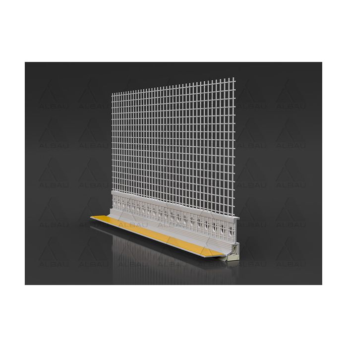 EW 3D 09 / 3D window reveal profile with protective lip