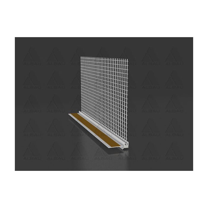 PRT 379 / Window profile for insulation with collar with mesh 6/9 mm