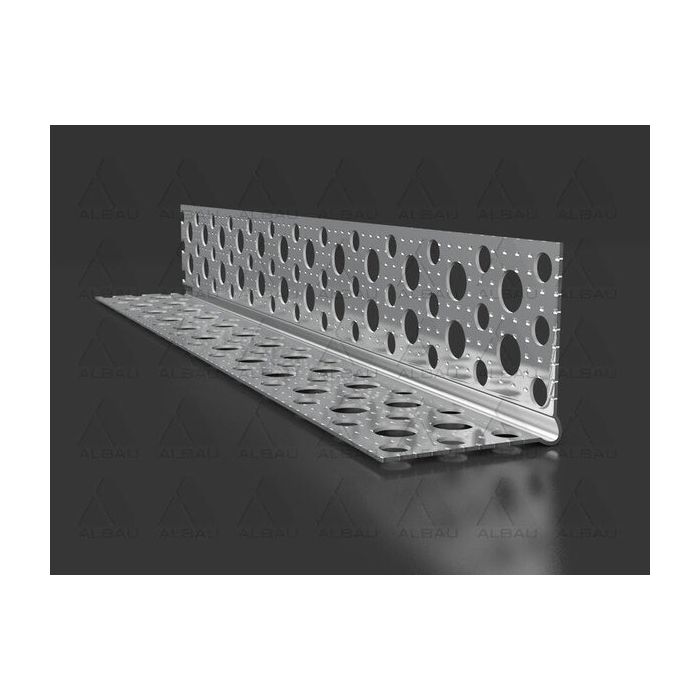 PC X04ZN / Zinc-coated corner profile with pixelung