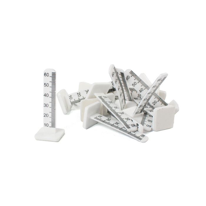 Level pegs for floor leveling