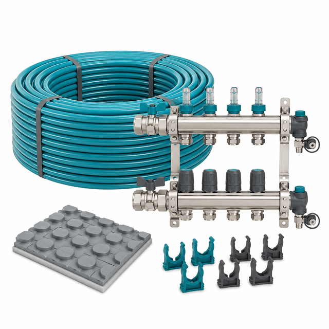Hydronics Floor Heating - Xbau